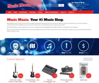 Musicmania.co.nz(Music Mania) Screenshot