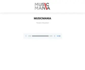 Musicmania.gr(The best of Pop & Rock) Screenshot