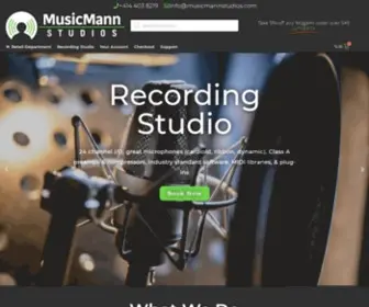 Musicmannstudios.com(MusicMann Studios) Screenshot