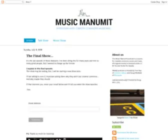 Musicmanumit.com(Music Manumit) Screenshot