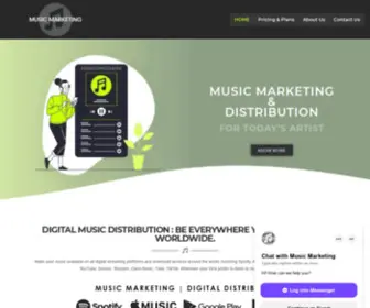 Musicmarketing.co.in(Music Marketing) Screenshot