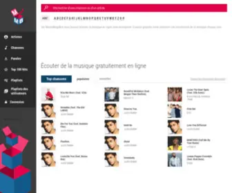 Musicmegaboxfr.net(Ecouter musique gratuite en ligne) Screenshot