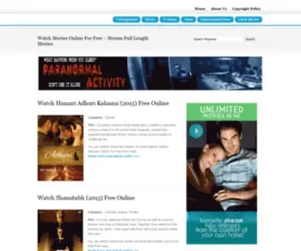 Musicmovietube.com(Watch Movies Online For Free) Screenshot