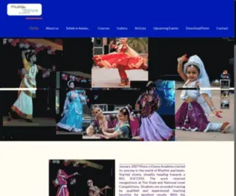 Musicndance.in(Best dance classes in Delhi) Screenshot