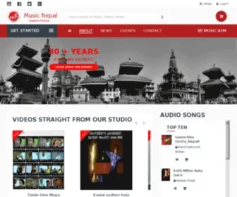 Musicnepal.com(Musicnepal) Screenshot