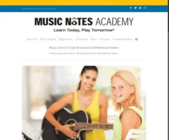 Musicnotesacademy.com(Music School) Screenshot