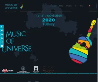 Musicofuniverse.org(Music Of Universe "Folk Music") Screenshot