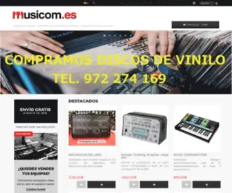 Musicom.es(Vintage synths) Screenshot