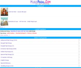 MusicPagal.com(India's No.1 DJ Remix Song Downloads Portal) Screenshot