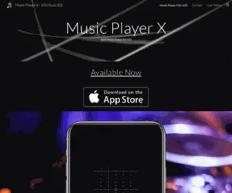 MusicPlayerx.com(Music Player X) Screenshot