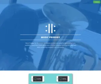 MusicProdigy.com(Music Prodigy) Screenshot