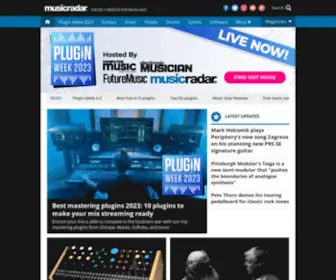 Musicradar.com(Music Gear) Screenshot