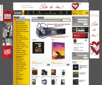 Musicrecords.cz(CD, LP, DVD, hudba, novinky na CD a LP) Screenshot