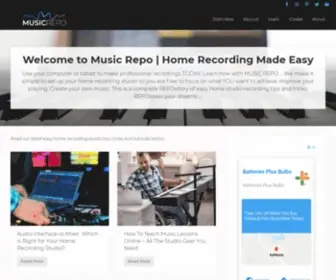 Musicrepo.com(Web Hosting) Screenshot