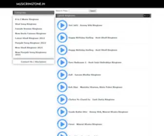 Musicringtone.in(Bollywood Ringtones) Screenshot