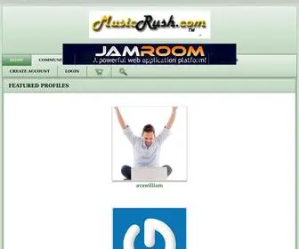 Musicrush.com(Musicrush) Screenshot