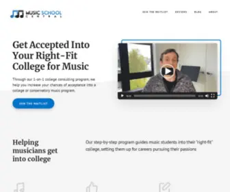 Musicschoolrankings.com(Music School Central) Screenshot