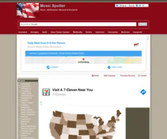 Musicspotter.org(Music Spotter) Screenshot