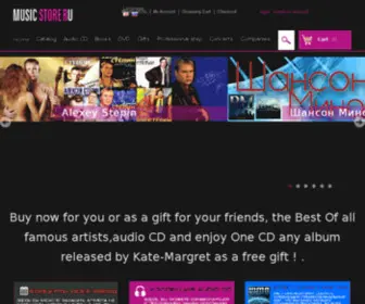 MusicStoreru.com(Music Store Ru) Screenshot