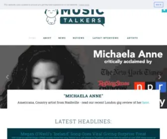 Musictalkers.com(Music Talkers) Screenshot