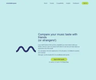 Musictaste.space(Compare your music taste with friends) Screenshot