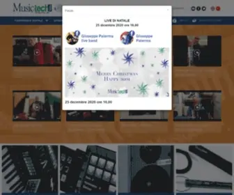 Musictech-Midi.it(MIDI, microfoni e amplificatori per la fisarmonica digitale) Screenshot