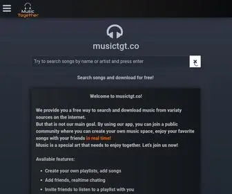 Musictgt.co(Music Together) Screenshot