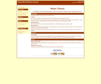 Musictheory.org.uk(Music Theory) Screenshot