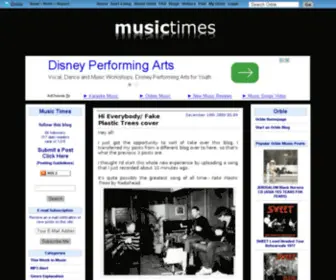 Musictimes.com.au(Music News & Reviews) Screenshot