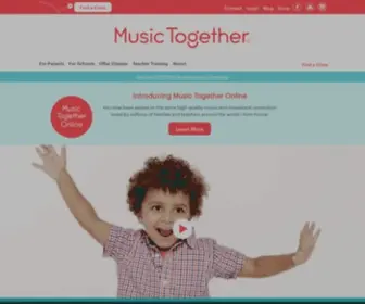 Musictogether.com(Music Classes for Children) Screenshot