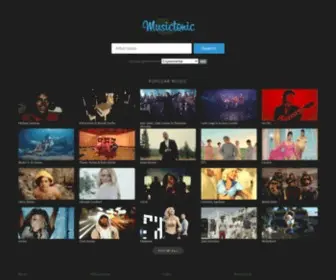 Musictonic.com(Music Video Awesomeness) Screenshot