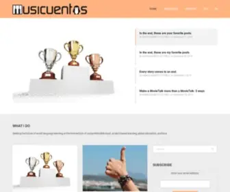 Musicuentos.com(48 Horas En) Screenshot