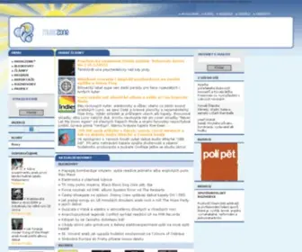 Musiczone.cz(Dobrý web o dobré muzice) Screenshot