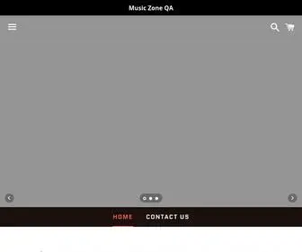Musiczoneqa.com(Music Zone) Screenshot