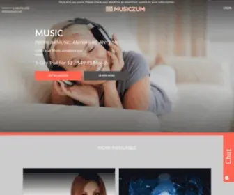 Musiczum.com(Musiczum) Screenshot