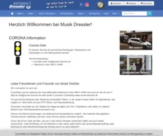 Musik-Dressler.de(Musik Dressler) Screenshot