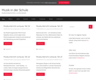 Musik-Fromm.de(Musik in der Schule) Screenshot