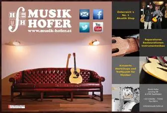 Musik-Hofer.at(Musikhaus Hofer) Screenshot