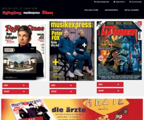 Musik-Magazine.de(Musik Magazine) Screenshot