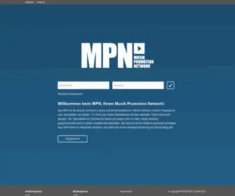 Musik-Promotion-Mailing.net(MPN) Screenshot