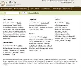 Musik.in(Musiklinks) Screenshot