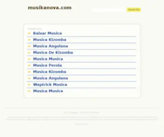 Musikanova.com(Musikanova) Screenshot