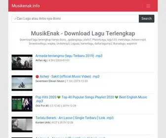 Musikenak.info(Download lagu terlengkap hanya disini) Screenshot