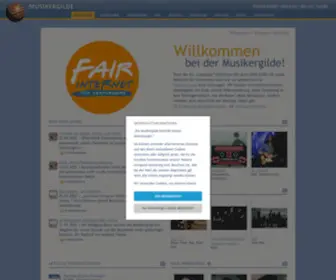 Musikergilde.at(Musikergilde) Screenshot