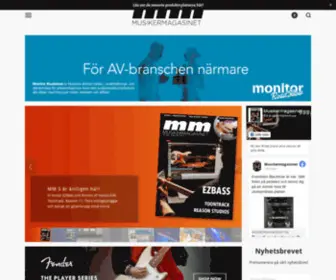 Musikermagasinet.se(Musikermagasinet) Screenshot