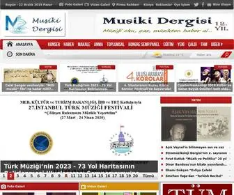 Musikidergisi.com(Musiki Dergisi) Screenshot