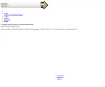 Musikinstrumente.org(Bundesverband der deutschen Musikinstrumentenhersteller) Screenshot