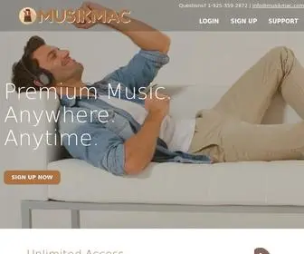 Musikmac.com(Musikmac) Screenshot