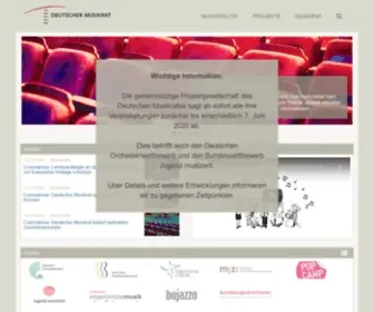 Musikrat.de(Aufgabenbereiche und Ziele) Screenshot