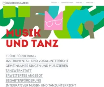 Musikschule-Arbon.ch(Musikschule Arbon) Screenshot